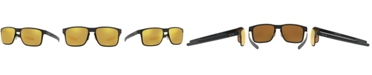 Oakley Polarized Sunglasses, OO4123 55 Holbrook Met
